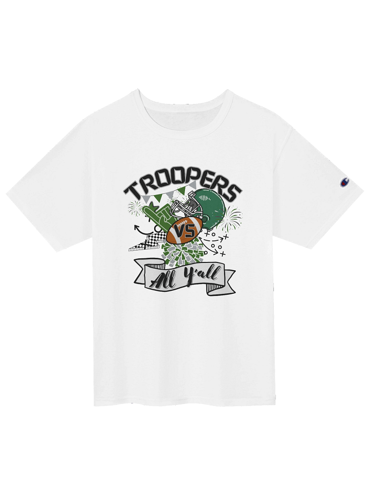 Troopers Vs All Y'all Football T-Shirt product image (1)