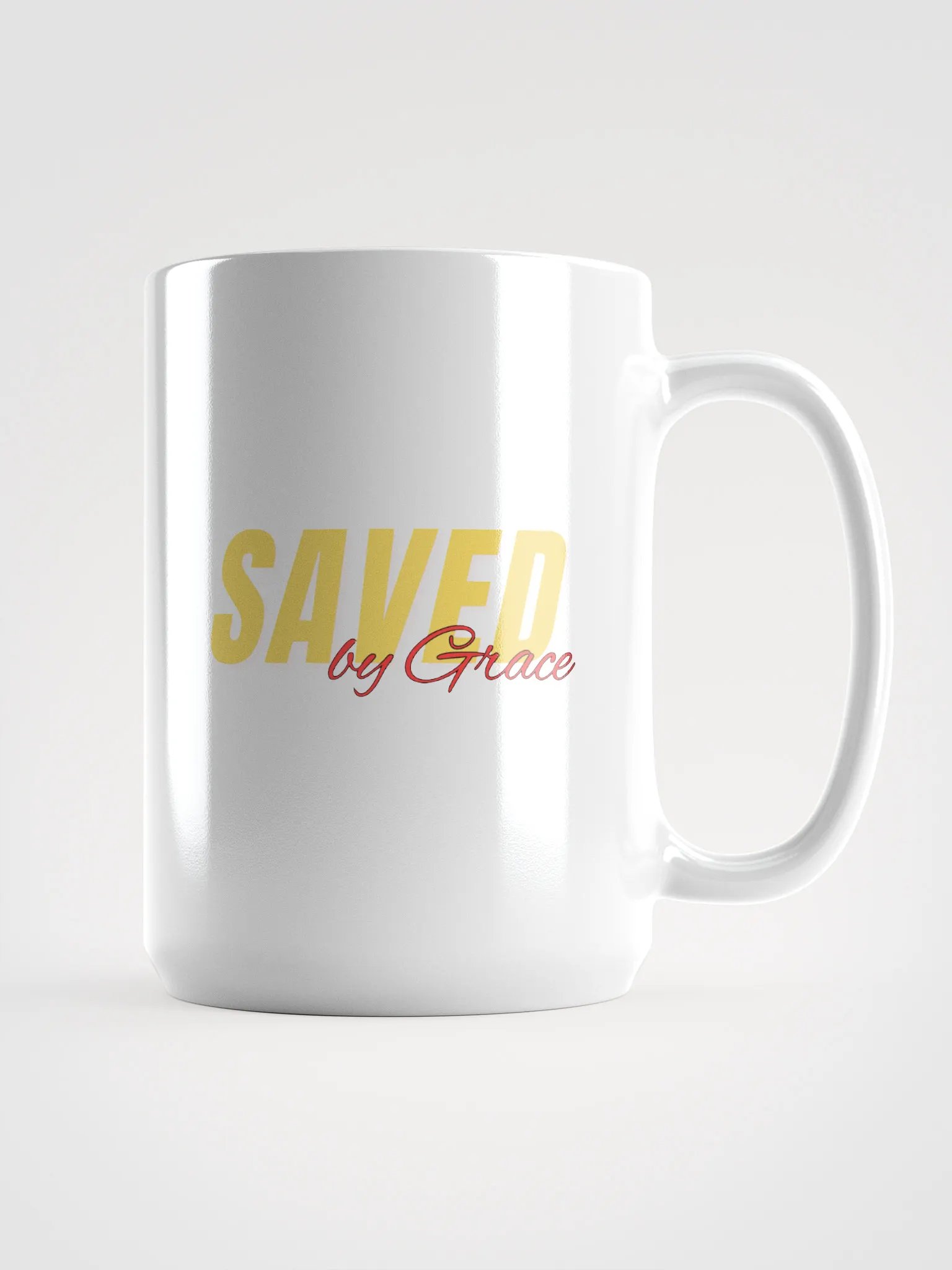 Saved by Grace Mug product image (1)