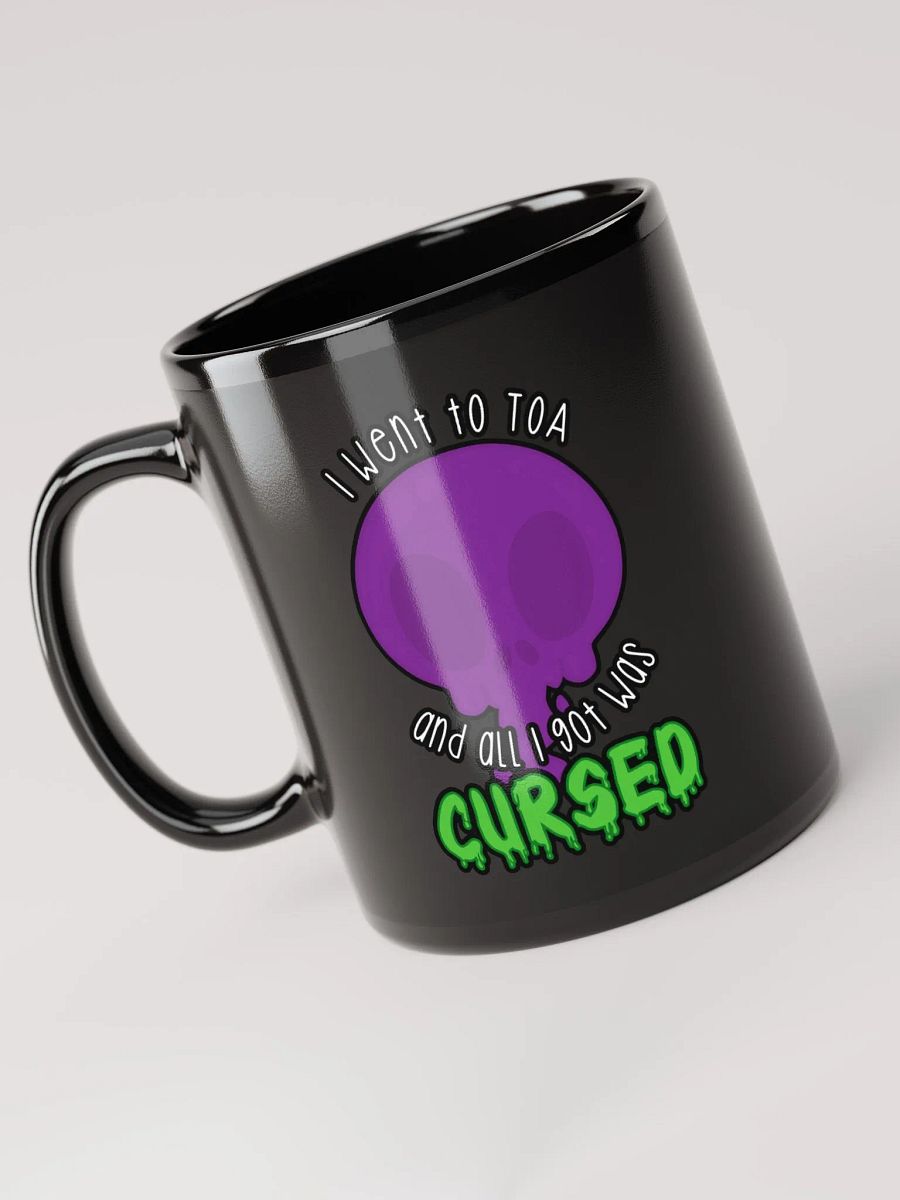 All I Got Was Cursed - Demon Hunter - Black Glossy Mug product image (3)