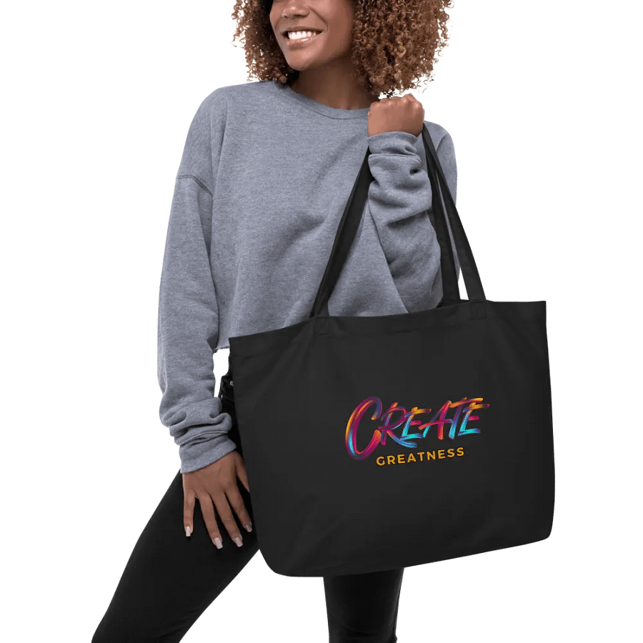 Create Greatness Rectangular Tote Bag product image (1)