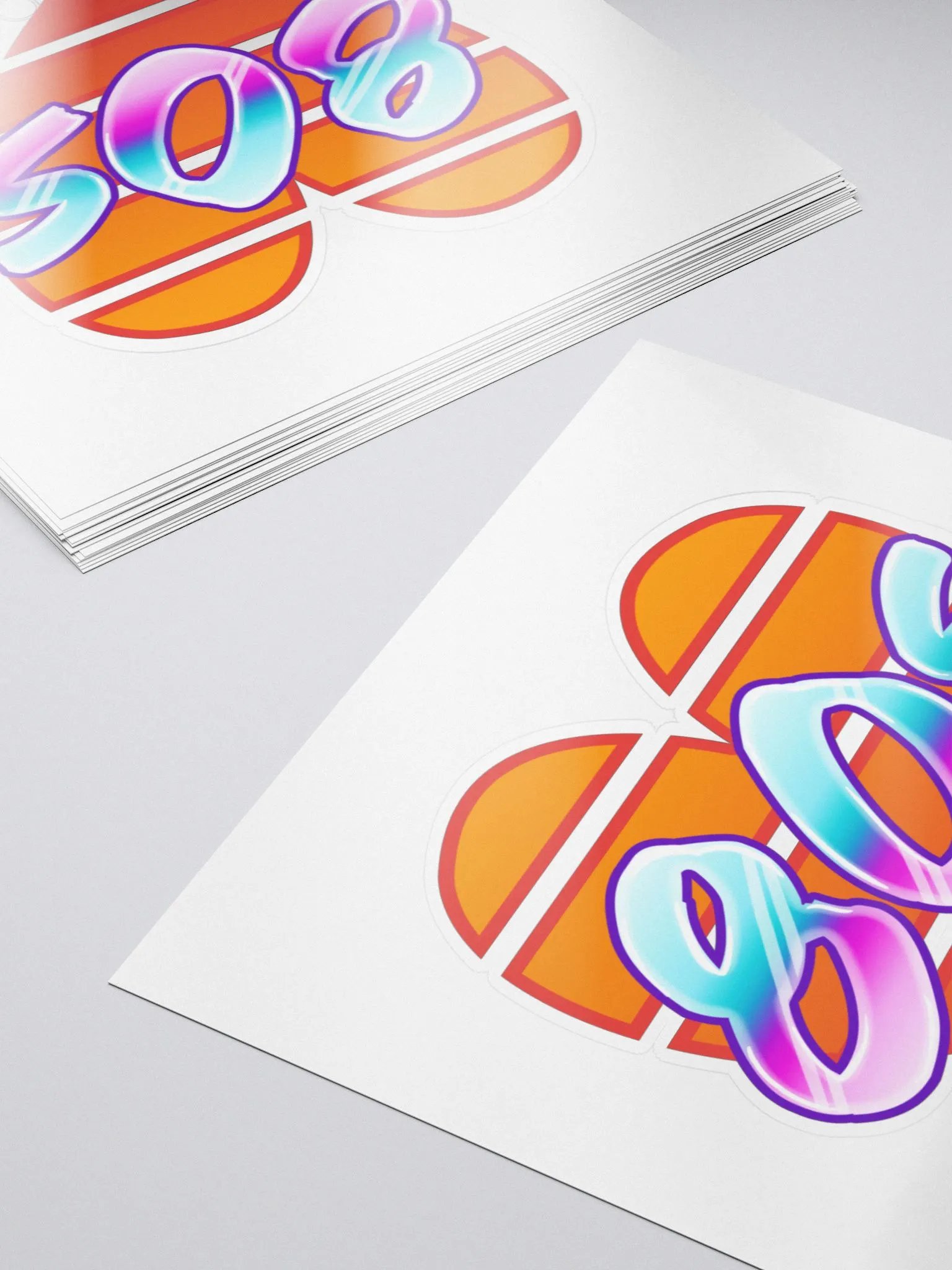 I Love the 80's Sticker product image (5)