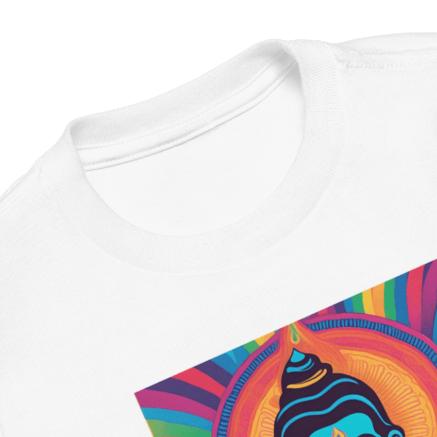 Lord Shiva Psychedelic Bella+Canvas Toddler T-Shirt product image (4)