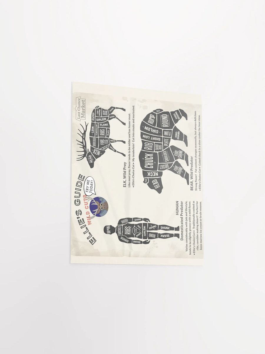 Ellie's Wild Cuts Poster product image (15)