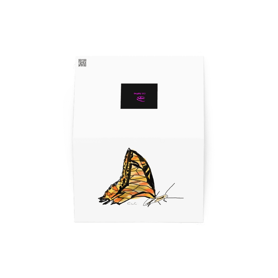 Vibrant Butterfly Dreams Greeting Card product image (7)