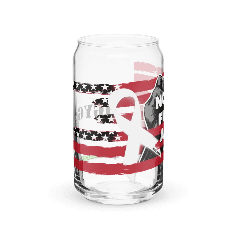 Glass Cup - No One Fights Alone product image (4)