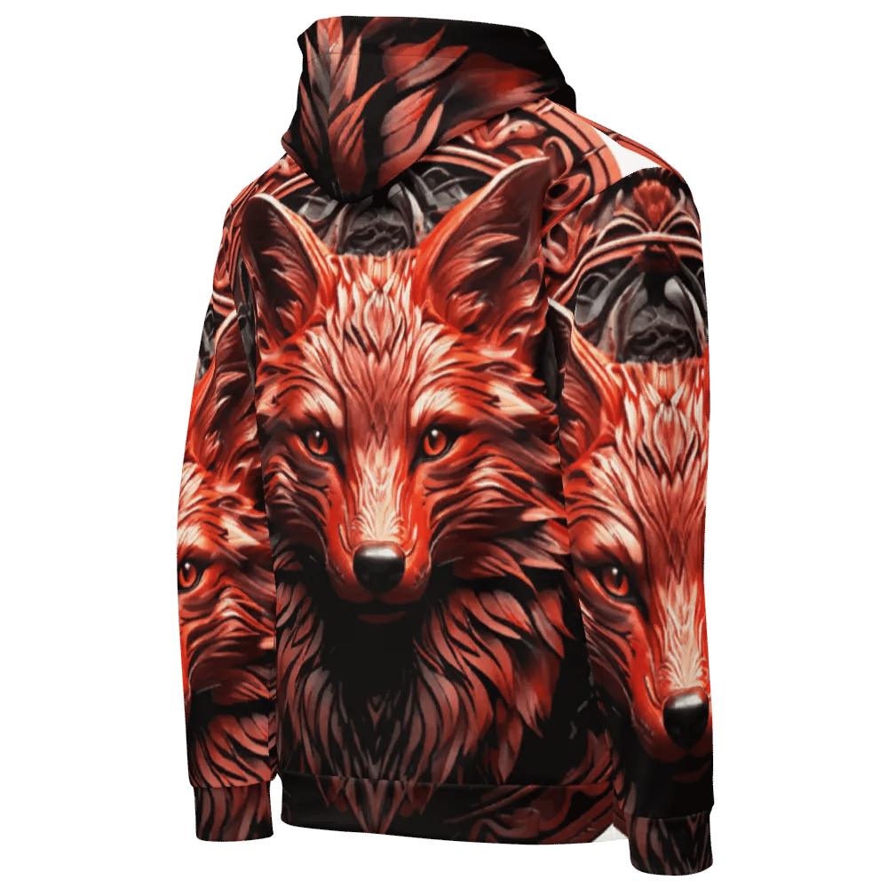 Tsula agigage (Red Fox) ᎬᏂᎨᏧᎵ - In Red Wood product image (10)