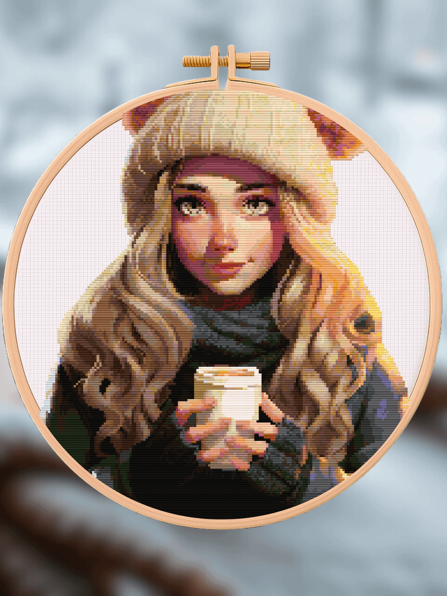 Cosy Sips Cross Stitch Pattern product image (1)