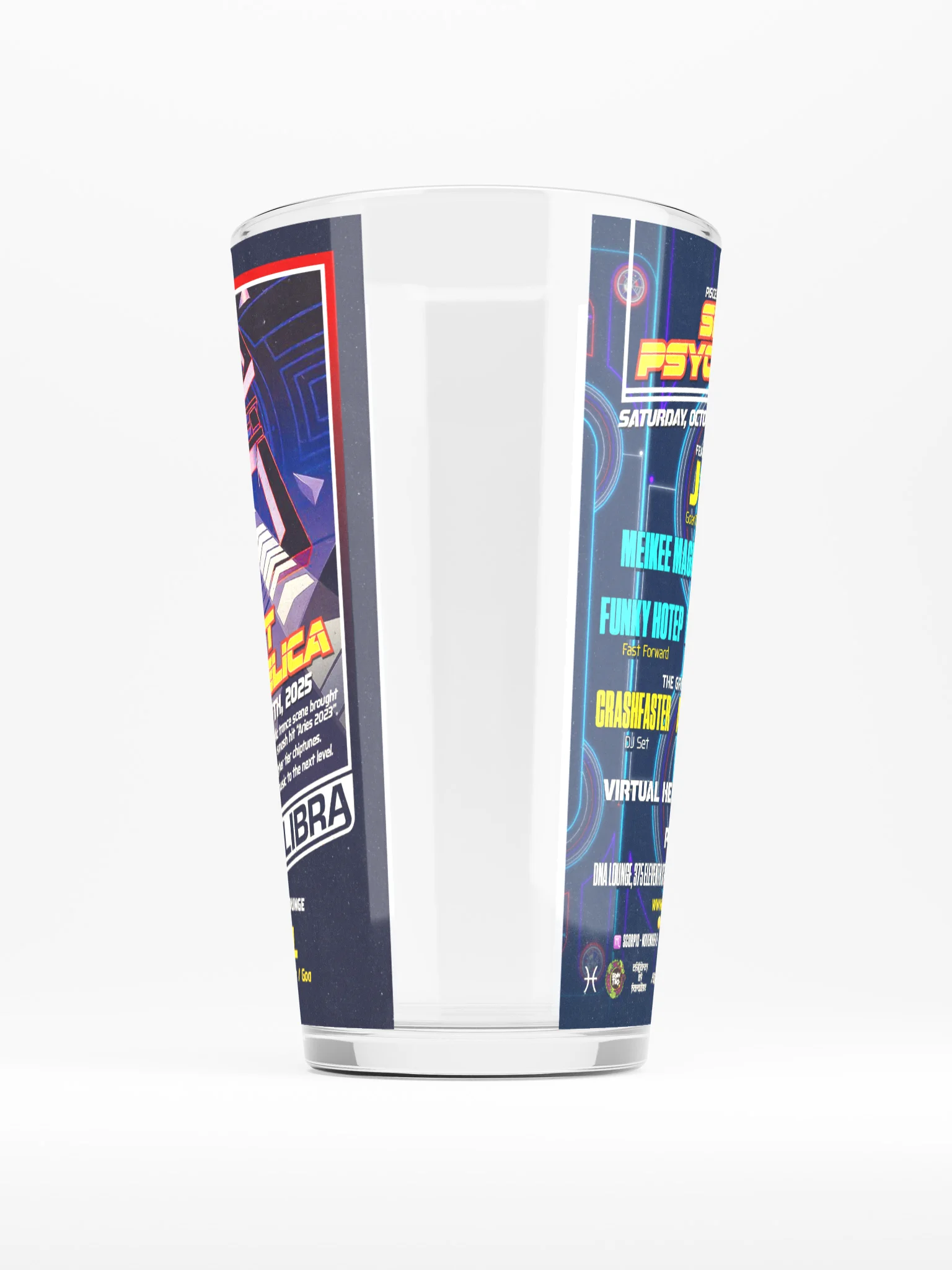 Libra 2025 Shaker Pint Glass product image (5)