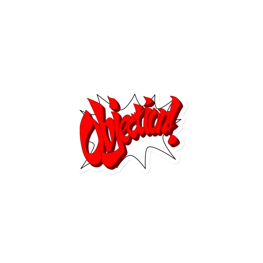 Objection! Die-Cut Magnets product image (1)