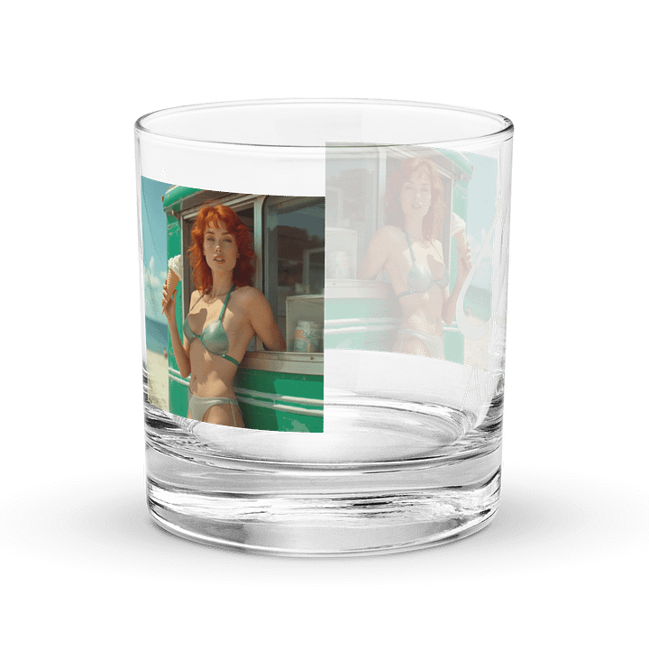Pin-up Ice Cream Rocks Glass product image (1)