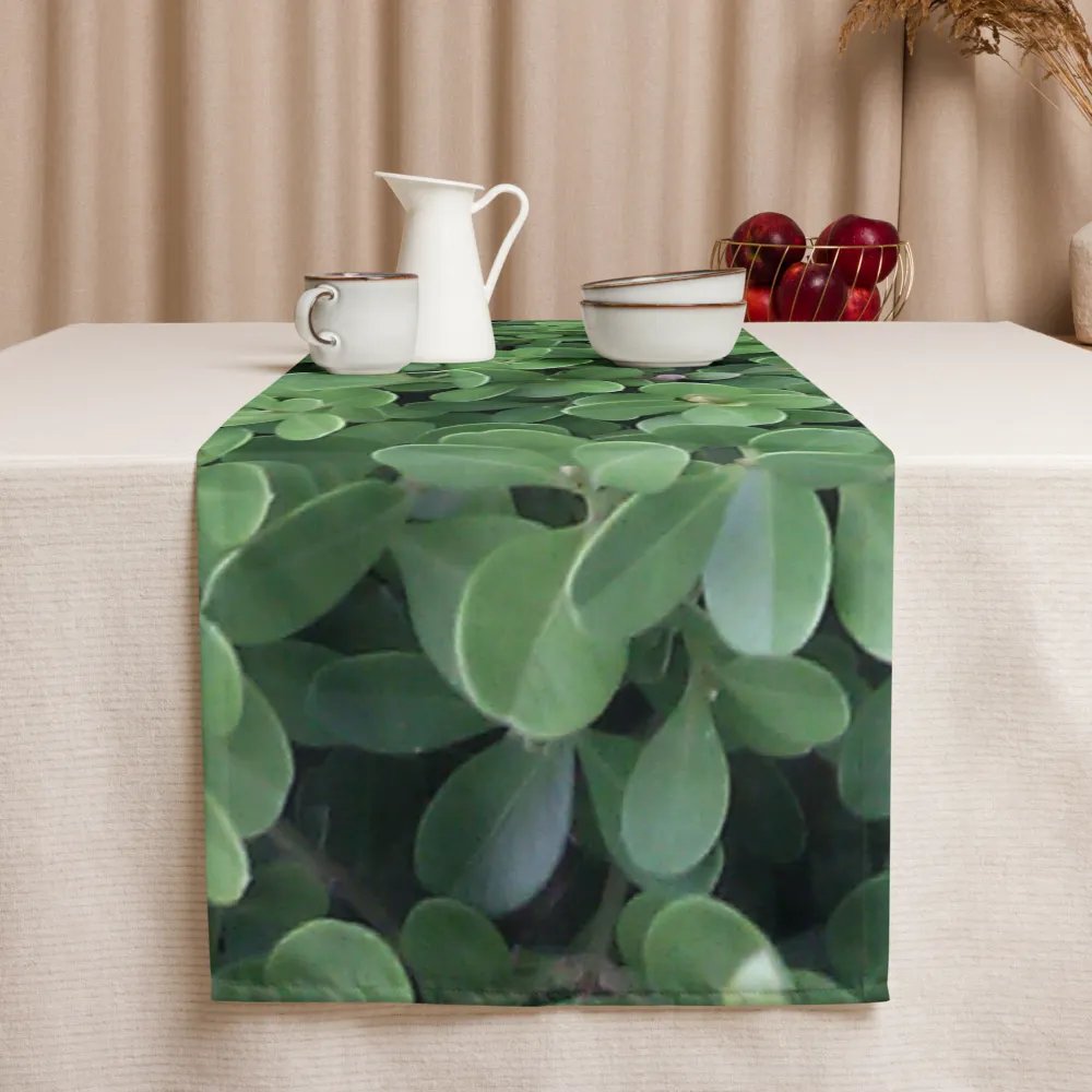 "Green Leaf" Table Runner product image (3)