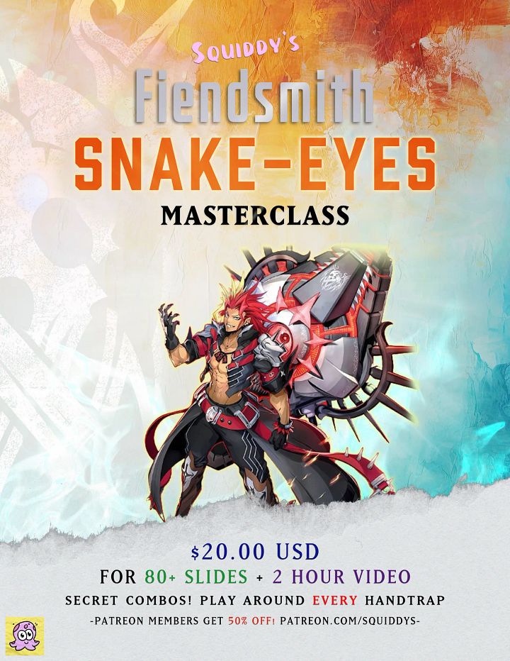 Squiddy's Fiendsmith Snake-Eyes Masterclass (Pre ROTA) product image (1)