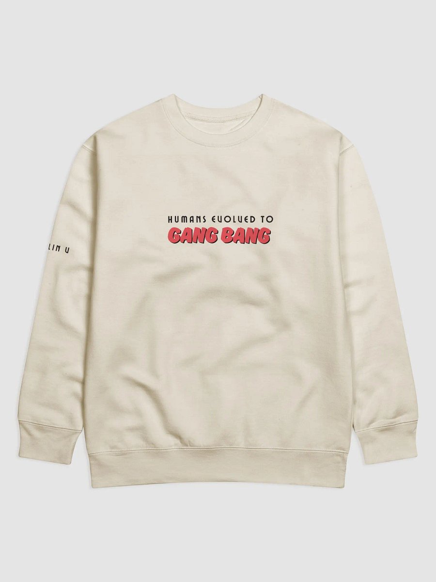 Human Evolved to Gang Bang Sweater product image (1)