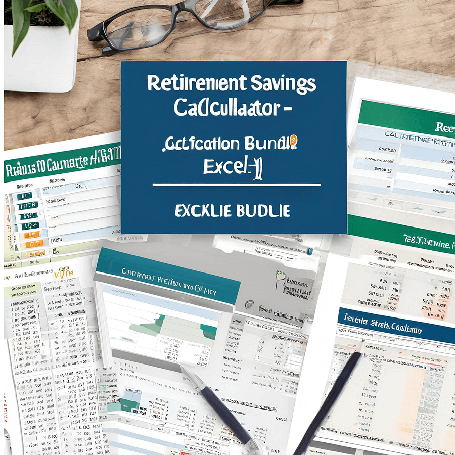 Retirement And Savings Calculator Excel Template Bundle product image (5)