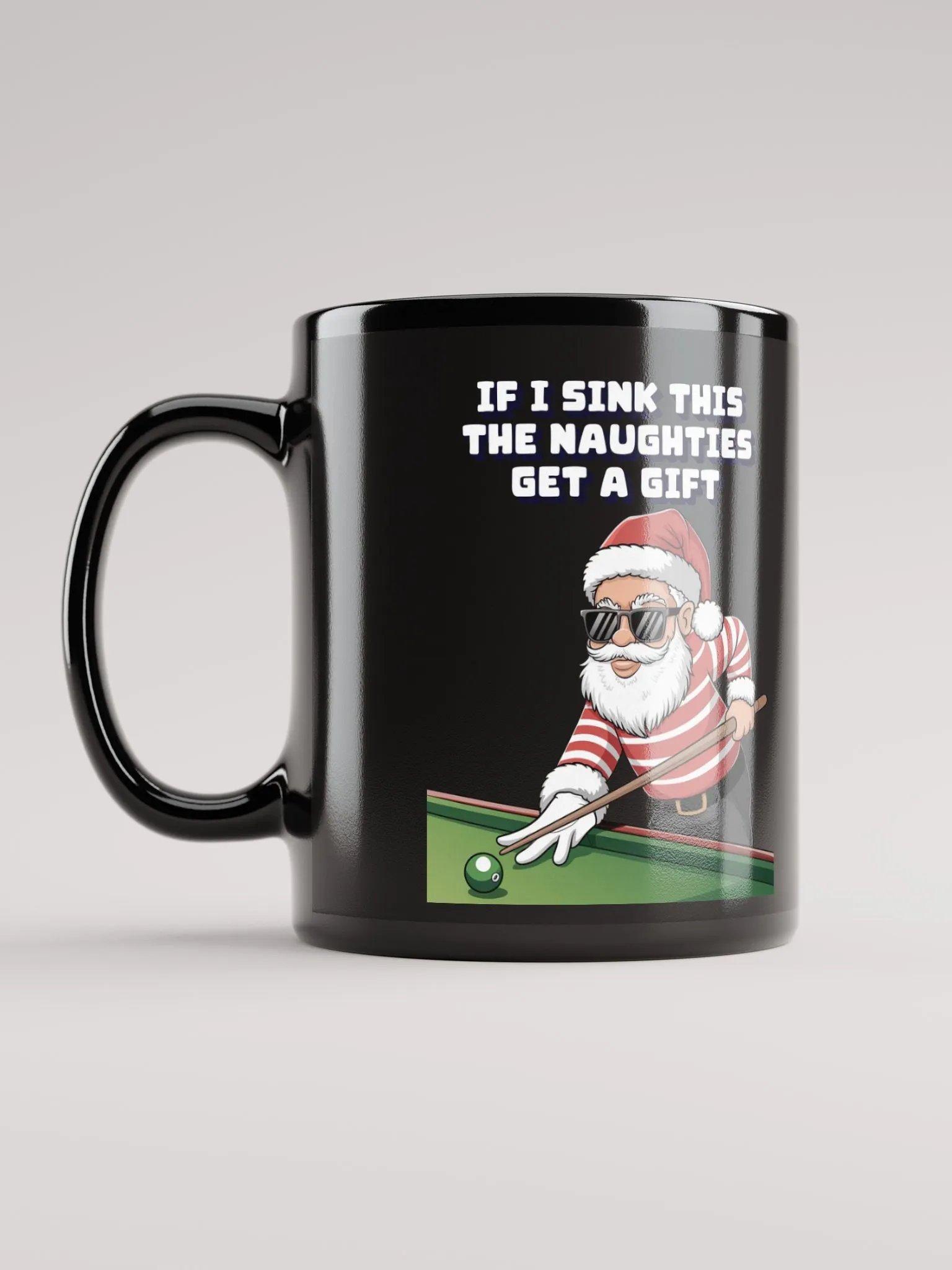 If I Sink This The Naughties Get A Gift - Black Mug product image (11)