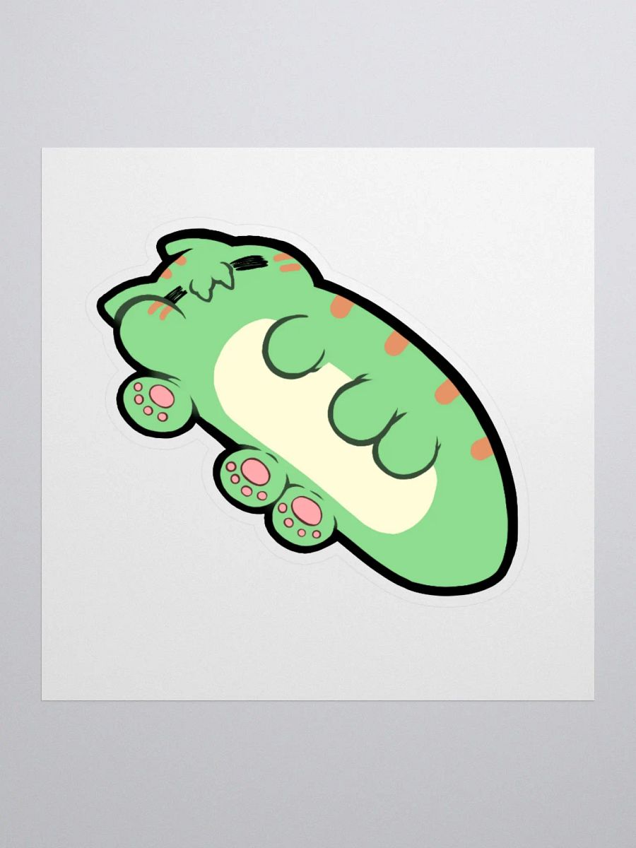 Sleepy CATerpillar Sticker product image (1)