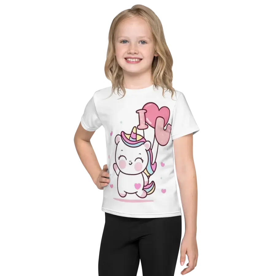 Kids Crew Neck T-Shirt Sweet Cloud product image (1)