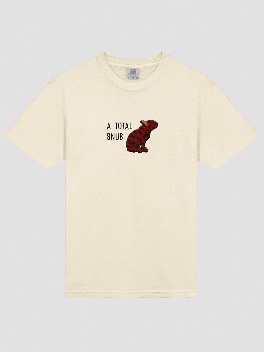 A Total Snub T-Shirt(Embroidered) of a French Bulldog(Brindle) product image (53)