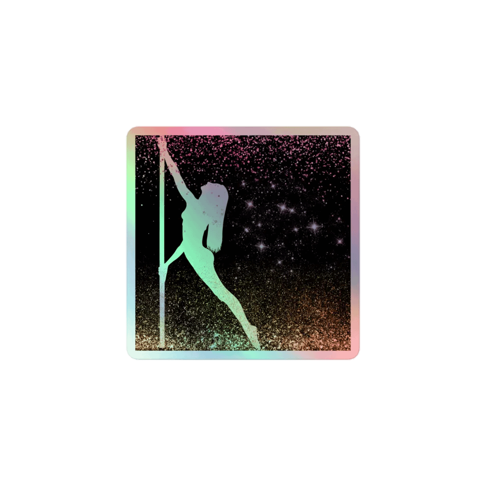 Holo Stripper Glitter Sticker product image (1)