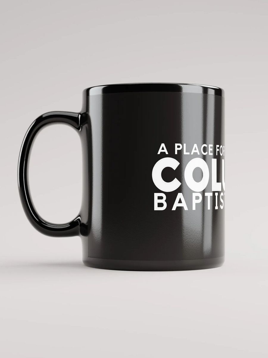 A Place for Faith & Family Black Mug product image (12)