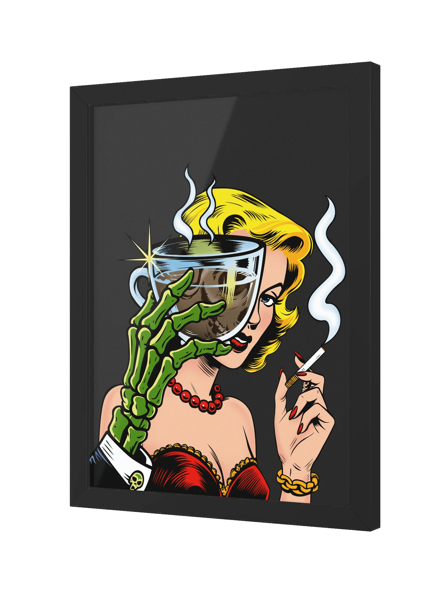 Chamber of Chills Coffee Framed Print product image (6)