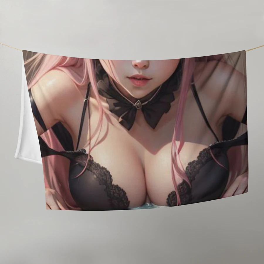 Zero Two Darling in the Franxx Inspired Throw Blanket - Embrace the Cozy Elegance! product image (10)