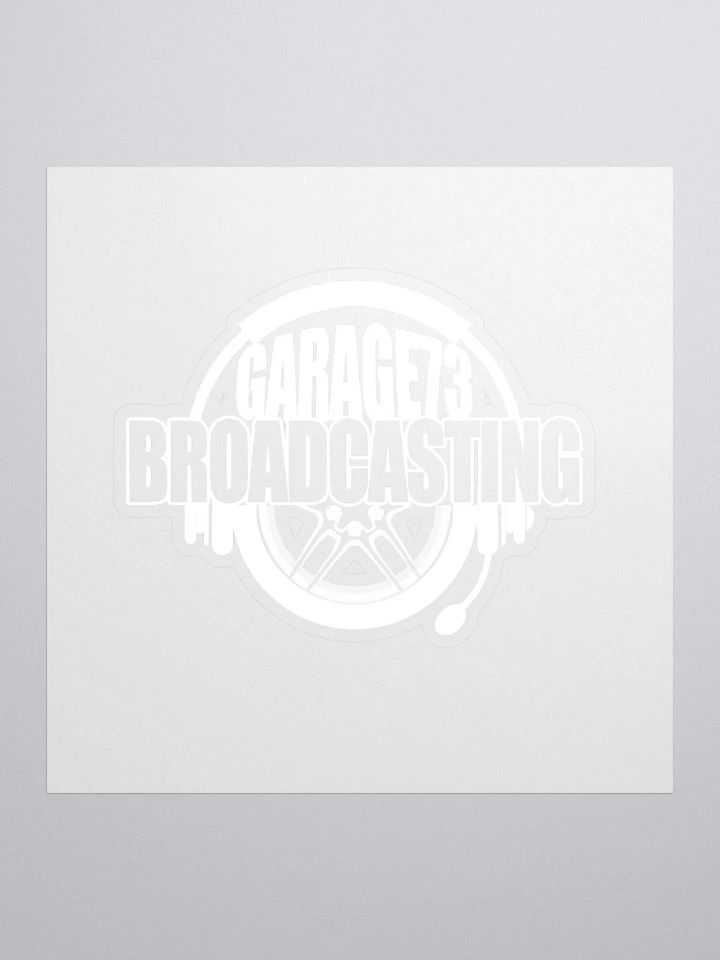 Garage 73 Broadcasting Sticker product image (1)