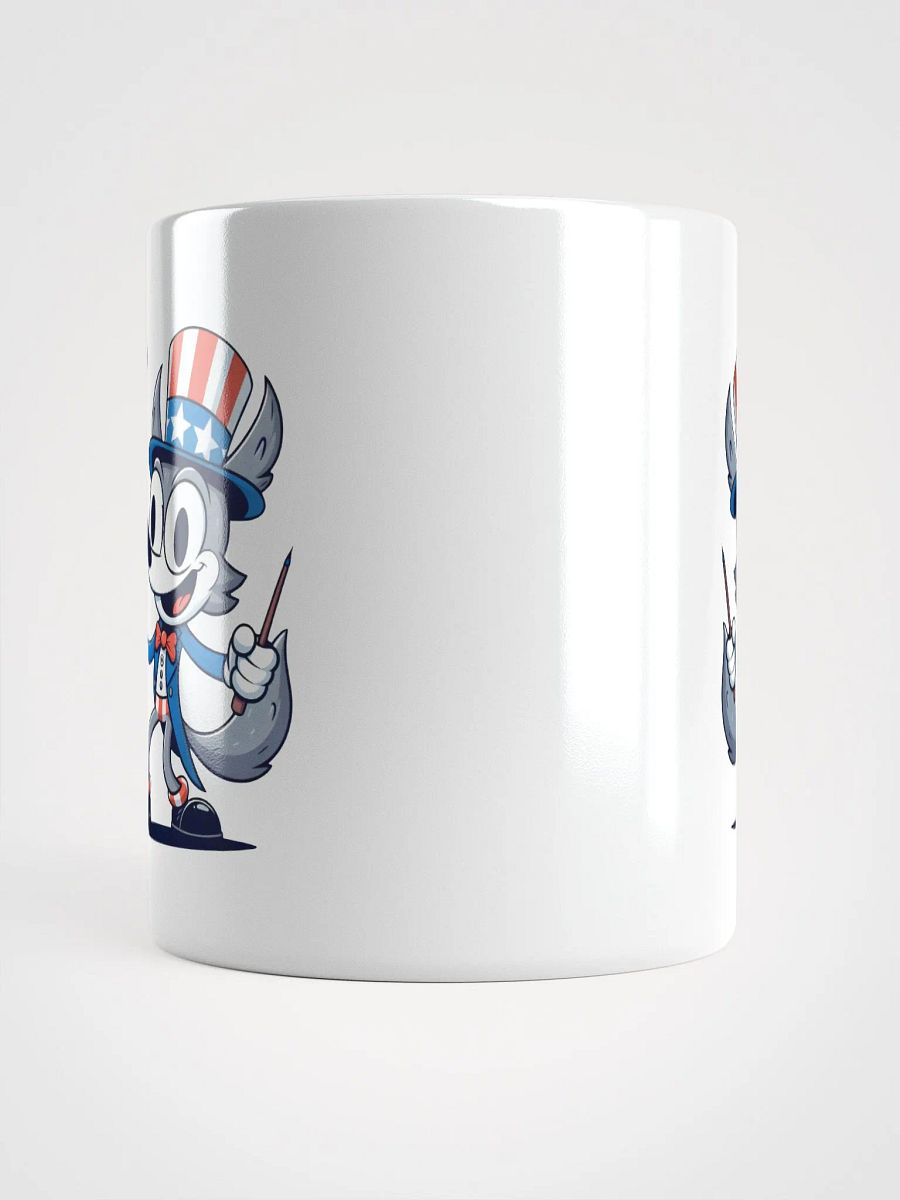 Patriotic Wolf Mug product image (5)