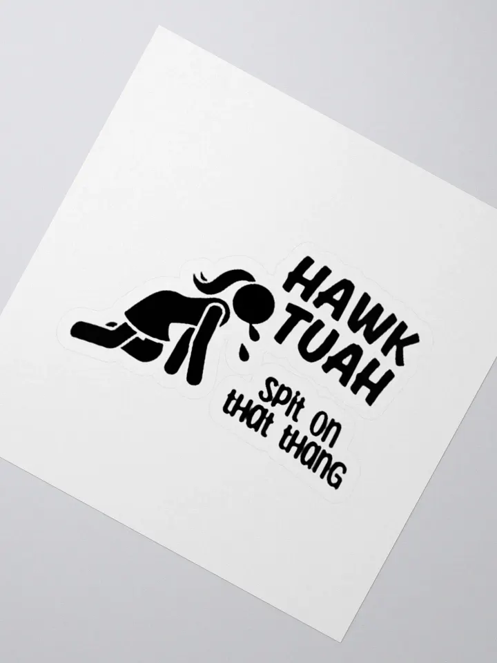 HAWK TUAH Kiss Cut Stickers product image (2)