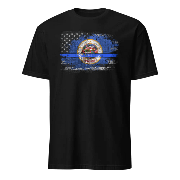 Minnesota Thin Blue Line Flag product image (1)