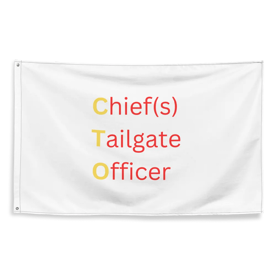 Chief(s) Tailgate Officer Flag product image (2)