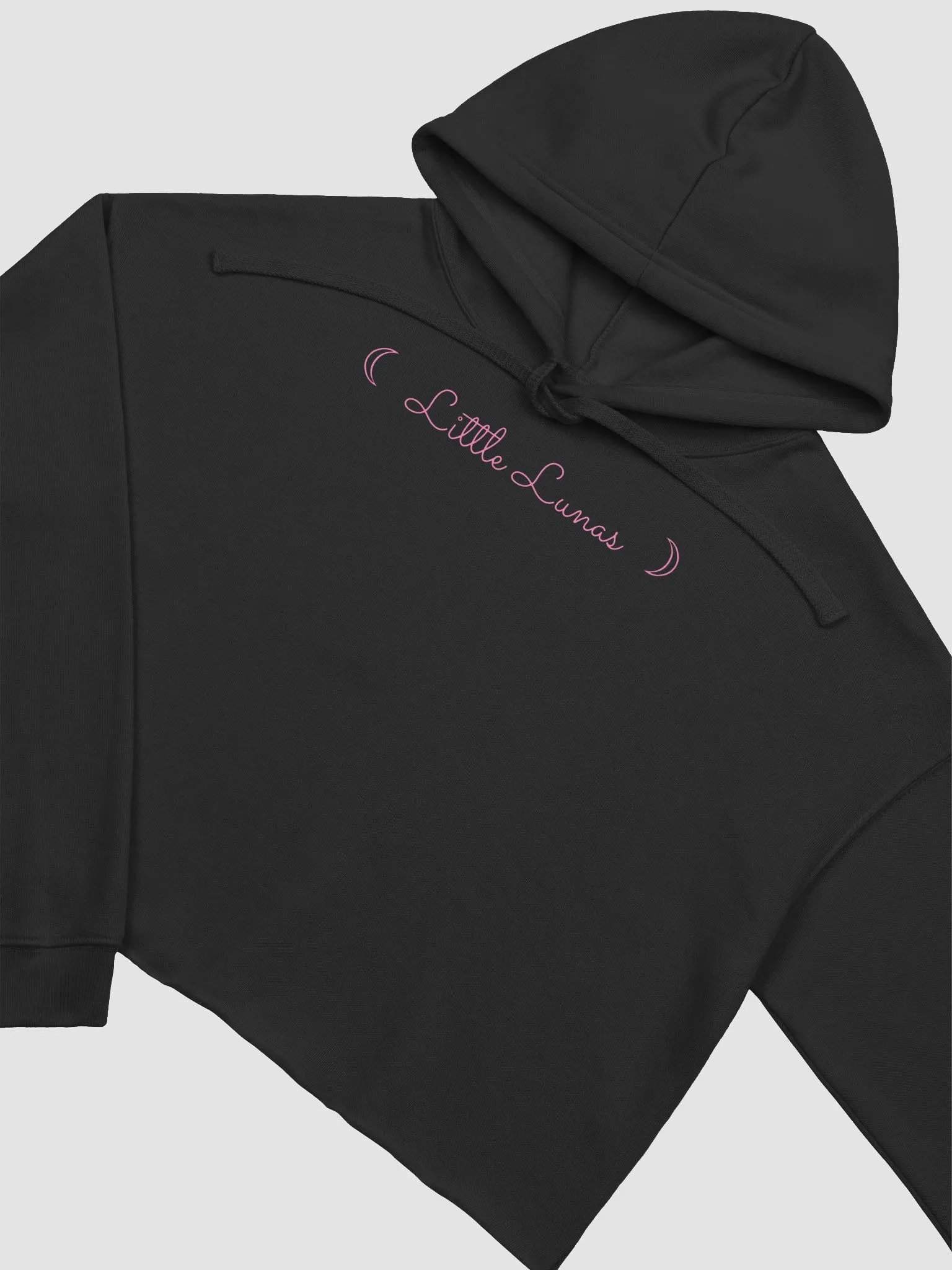 Little Lunas Cropped Hoodie - Pink product image (10)