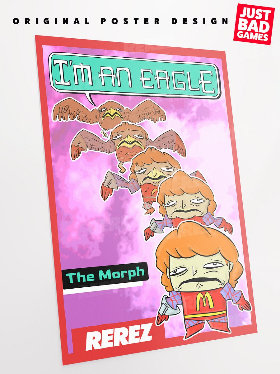 Just Bad Games I'm an Eagle Poster product image (1)