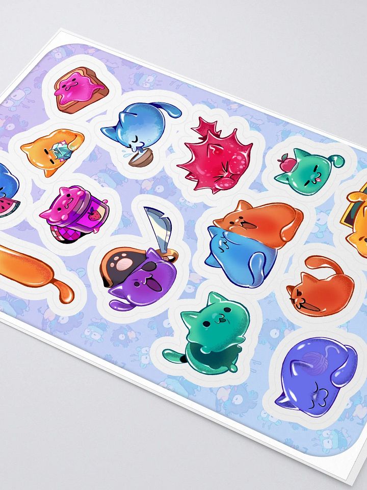 Jelly Cat Sticker Sheet product image (2)