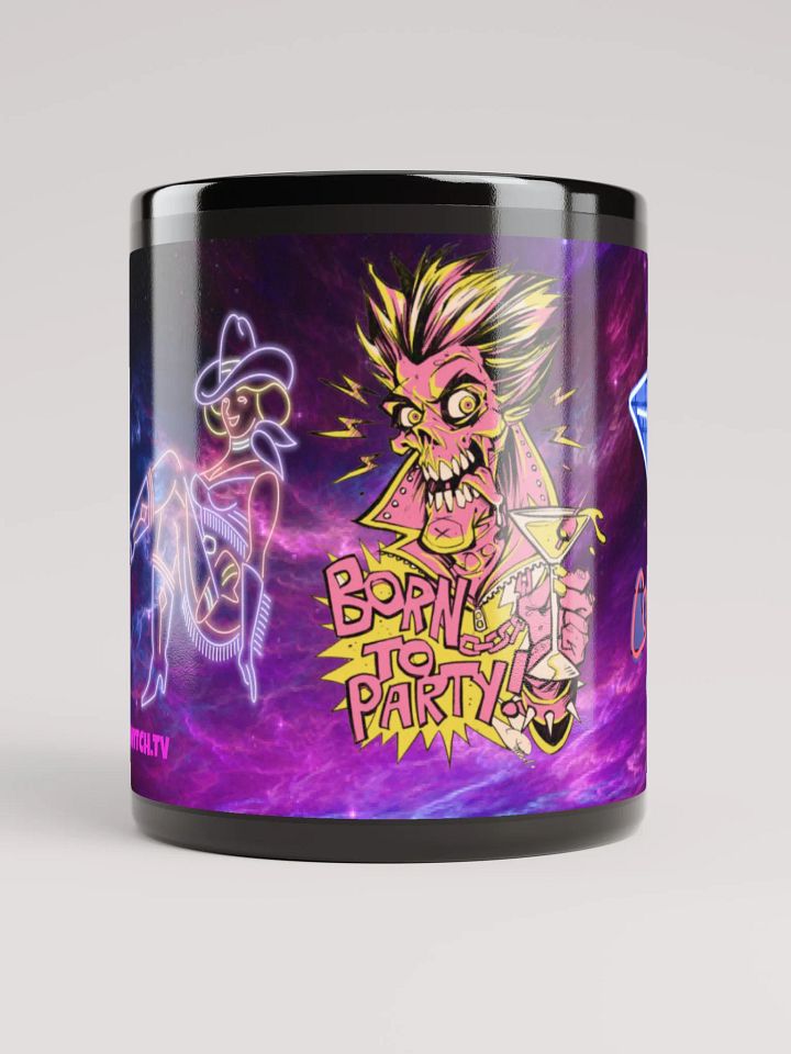 Born To Party Mug (Purple) product image (1)