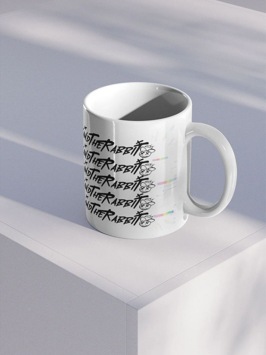 VTuber Digital Glitch Mug 11oz Ceramic Coffee Mug product image (2)