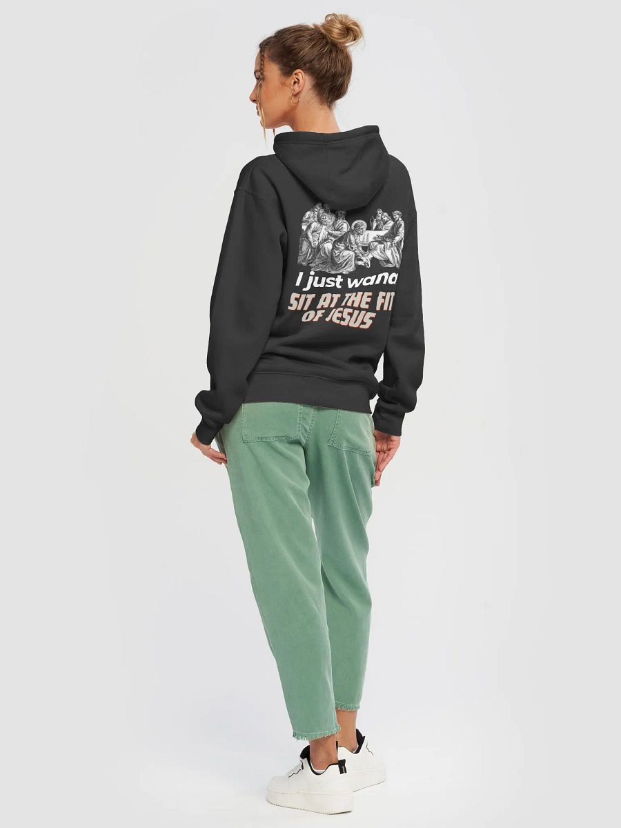 I just wanna sit at the feet of jesus Unisex Hoodie product image (7)