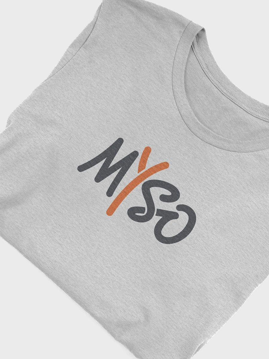 MYSO Grey T-shirt with Color Solo Logo product image (5)