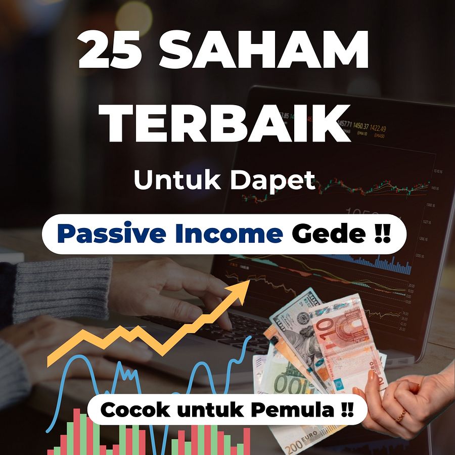 [VIDEO] 25 Saham Terbaik Untuk Dapet PASSIVE INCOME GEDE !! product image (1)