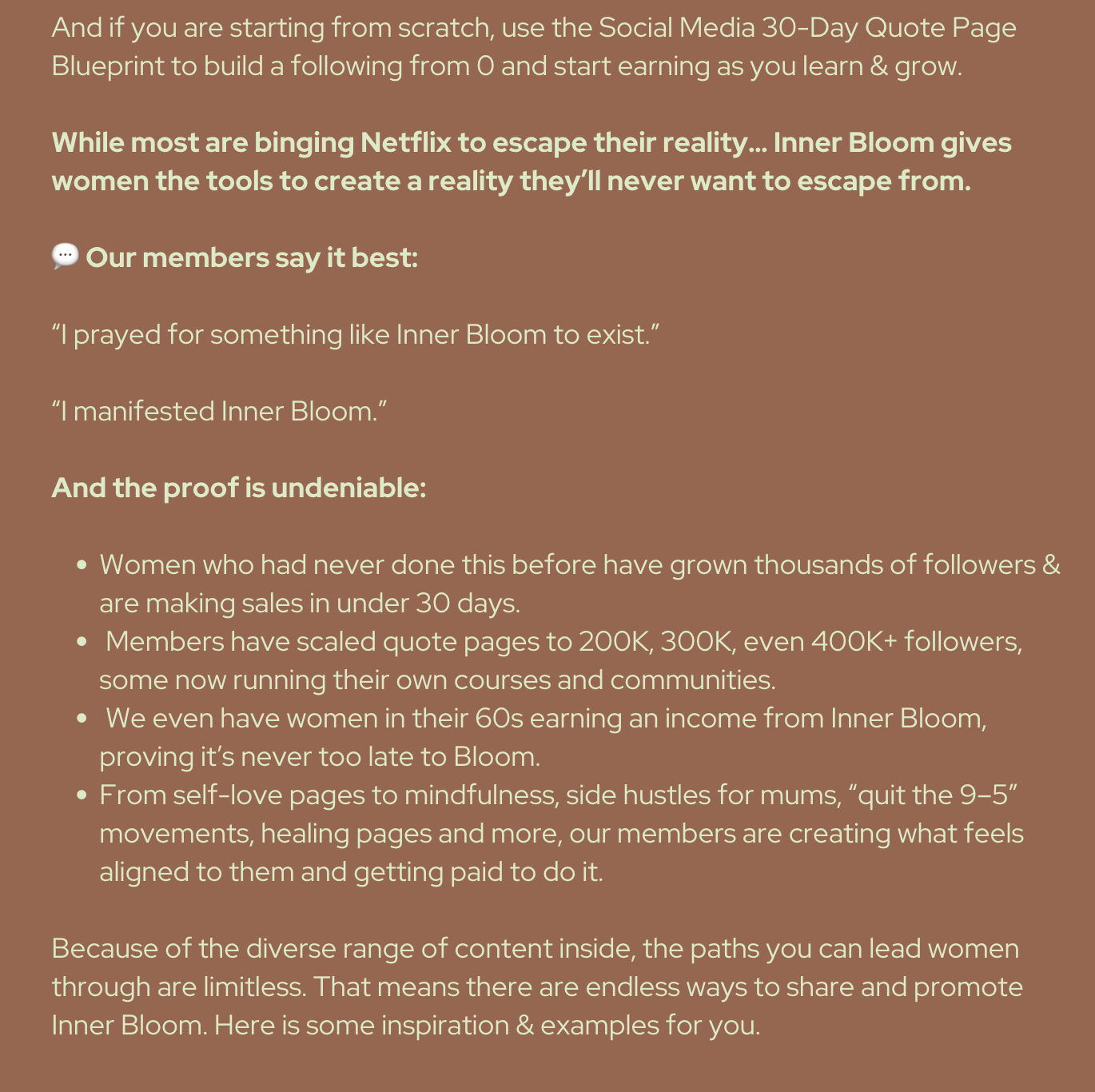 Inner Bloom Community (Heal & Earn) product image (6)