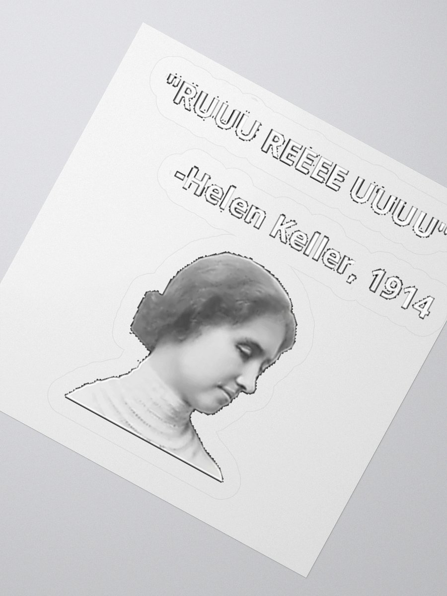 Helen Keller Quote Sticker product image (2)