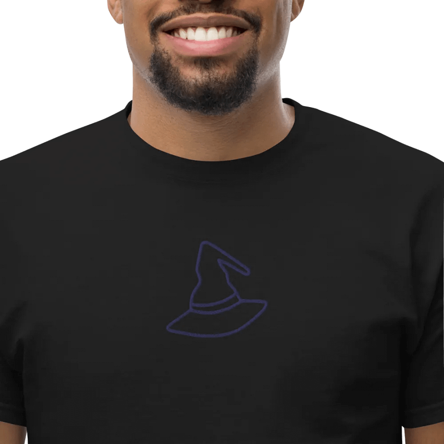 Witch's Hat Line Drawing T-Shirt product image (24)