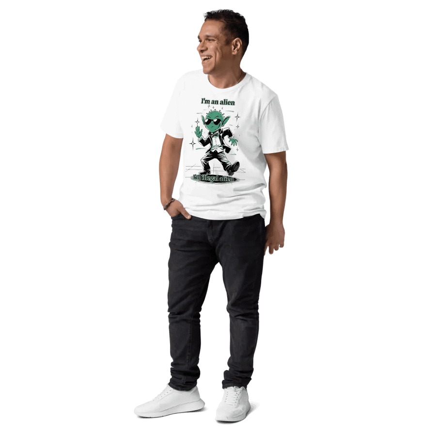 Disco Alien Cotton T-Shirt product image (9)