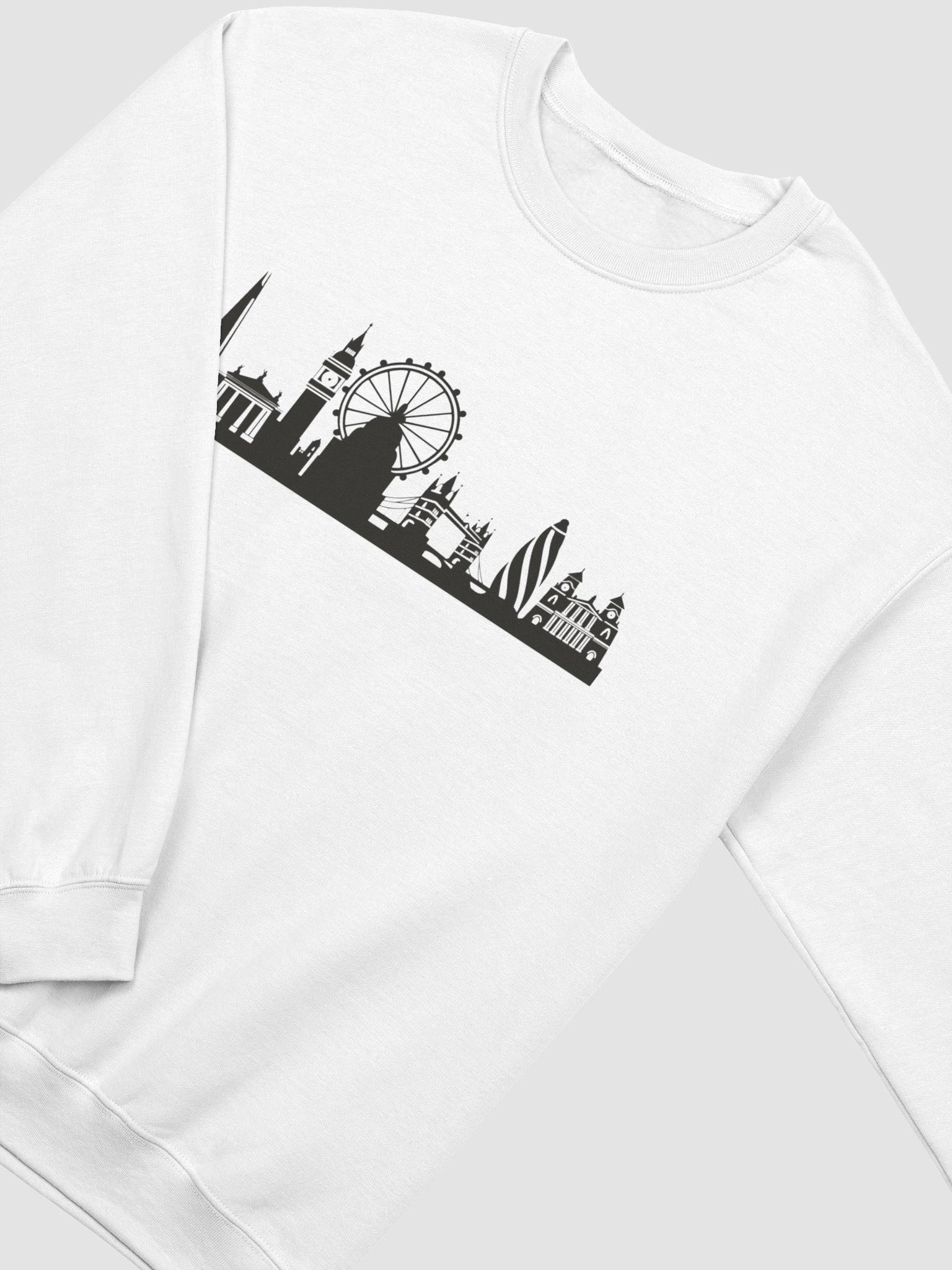 Urban Skyline Silhouette Crewneck Sweatshirt product image (2)