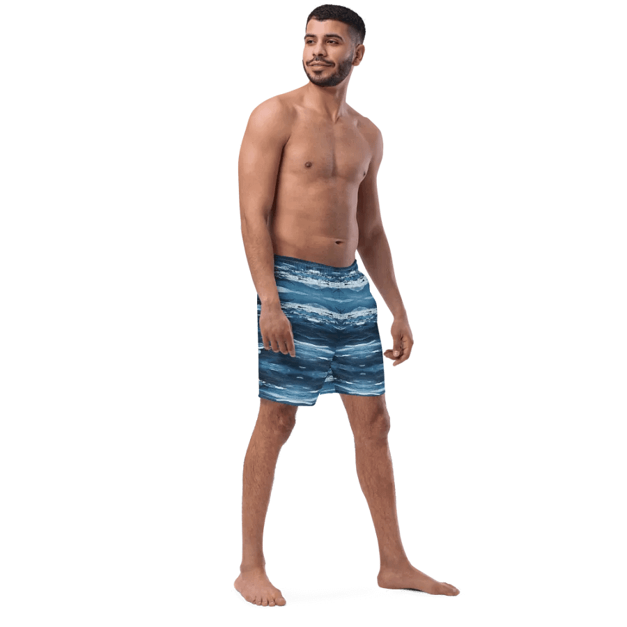 Ocean wave Swim Trunks product image (7)