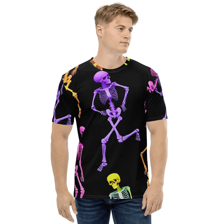 Spooky Skeleton Dance T Shirt product image (3)