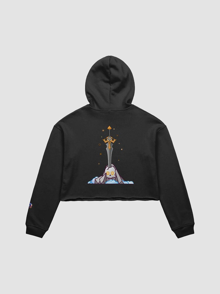 Sword in the Skull - Argent Variation - Crop Sweater product image (4)