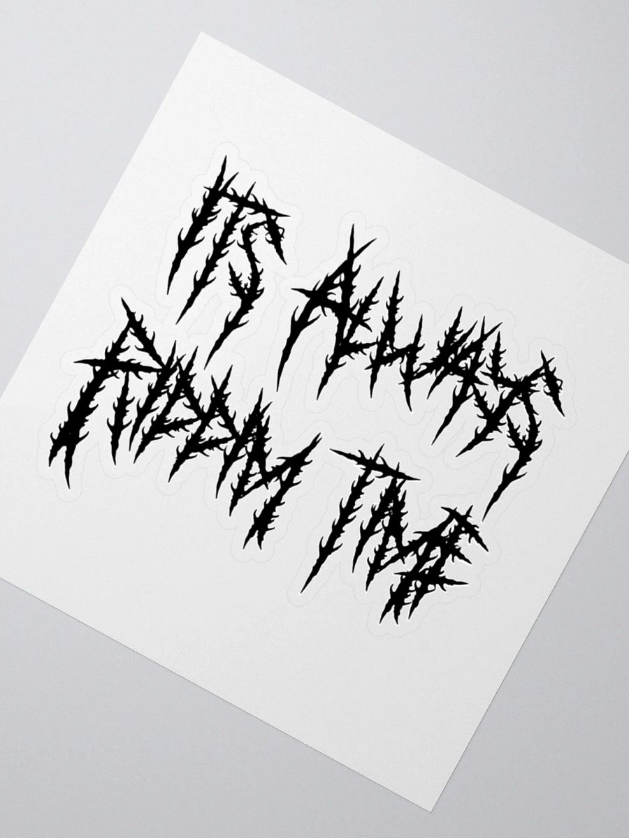 Its Always Riddim Time - Sticker product image (2)