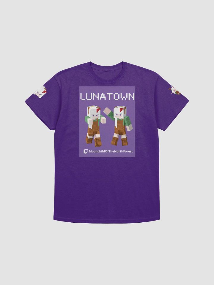 LunaTown Minecraft Short Sleeve T-shirt product image (10)