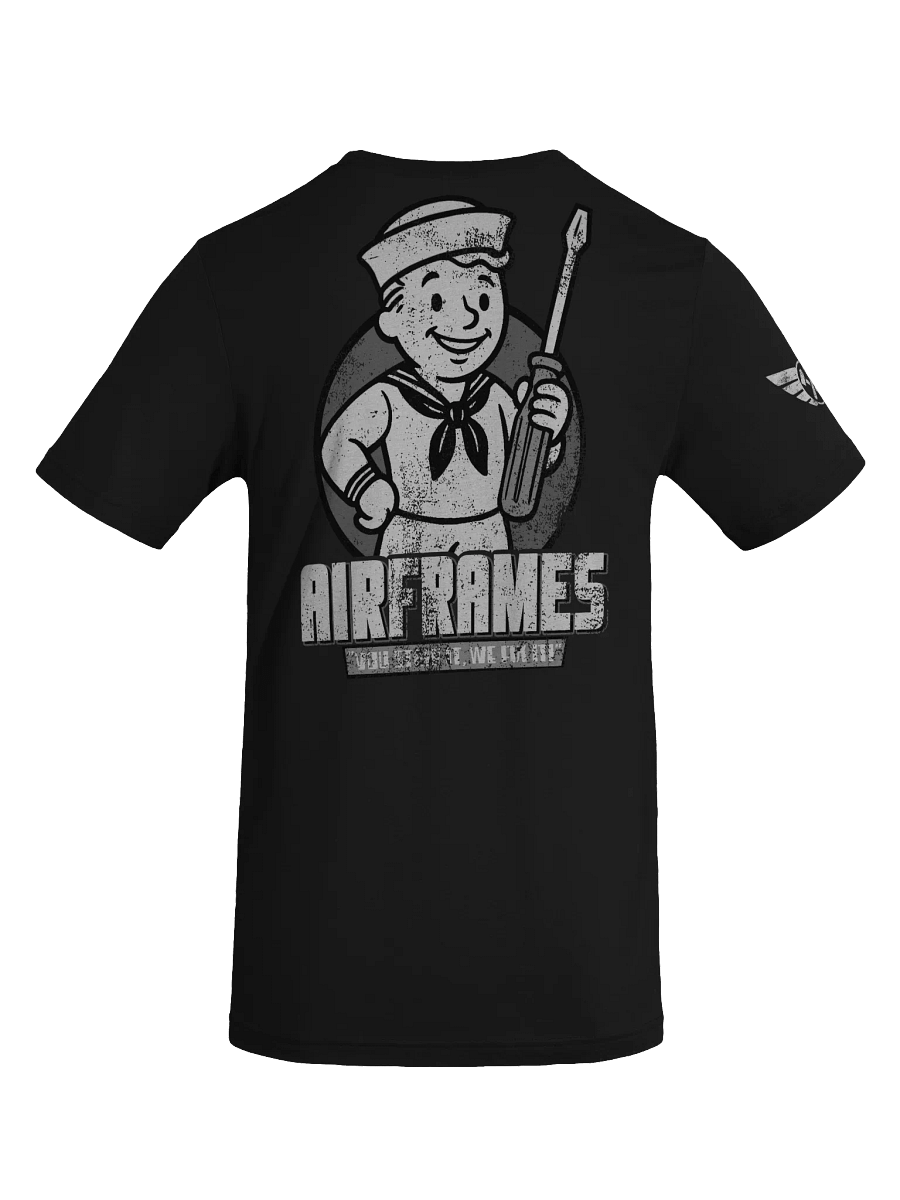 "AIRFRAMES: Strip it" Vintage SuperSoft Shirt product image (4)